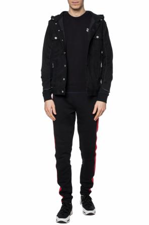Hooded jacket with sweatshirt effect, zdjęcie 2 Hooded jacket with sweatshirt effect od Balmain